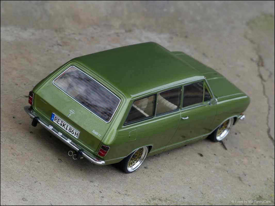 1:18 Opel Kadett B Caravan 1972 Lemon Green Metallic inkl- OVP