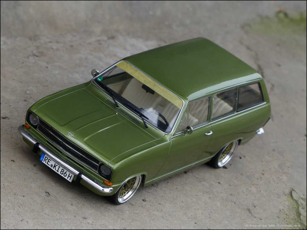 1:18 Opel Kadett B Caravan 1972 Lemon Green Metallic inkl- OVP
