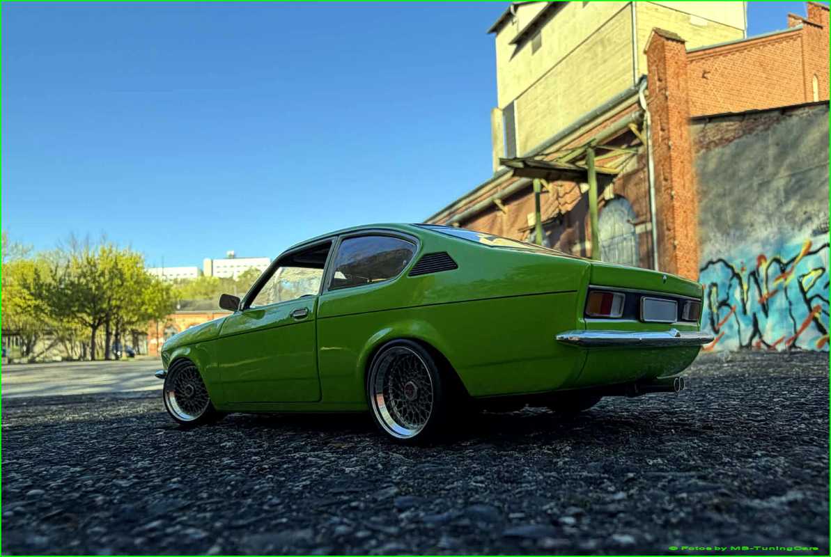 1:18 Opel Kadett C Grün Coupé / BBS RS inklusive OVP