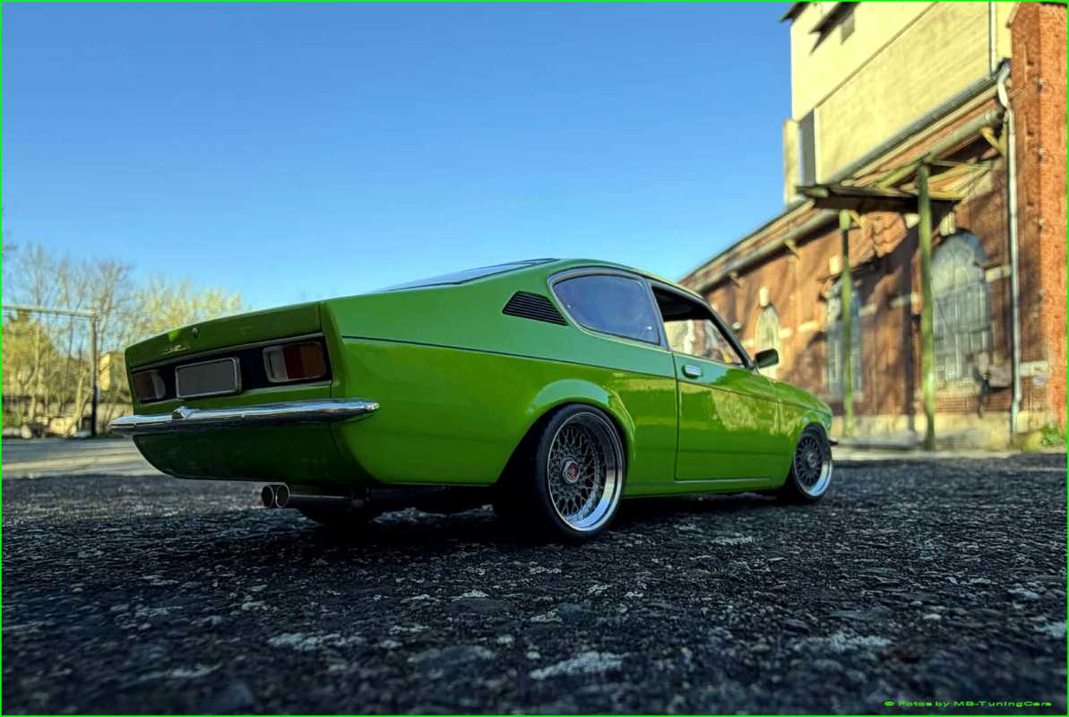 1:18 Opel Kadett C Grün Coupé / BBS RS inklusive OVP