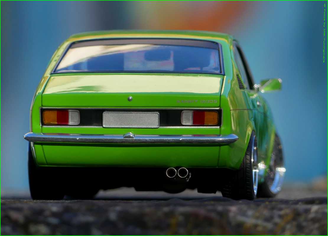 1:18 Opel Kadett C Grün Coupé / BBS RS inklusive OVP