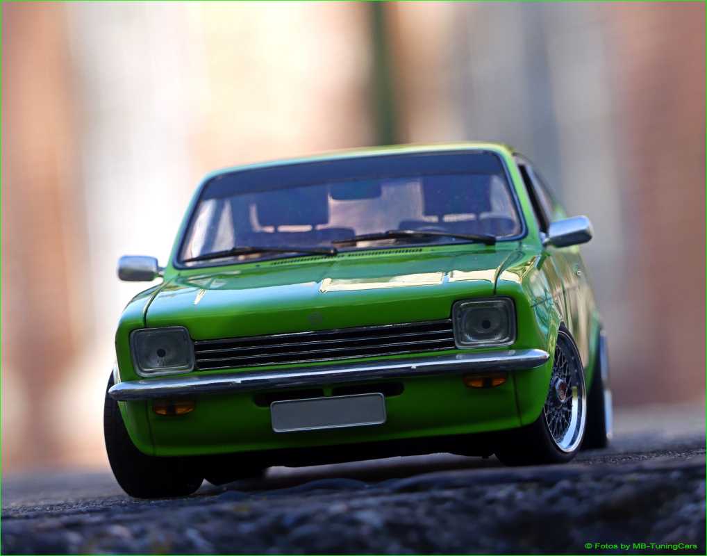 1:18 Opel Kadett C Grün Coupé / BBS RS inklusive OVP