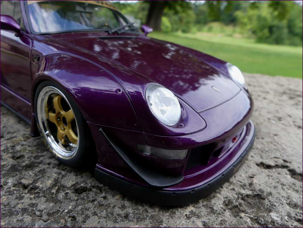 MB-TuningCars - 1:18 Porsche 911 993 RWB Widebody / Breitbau - Violett ...
