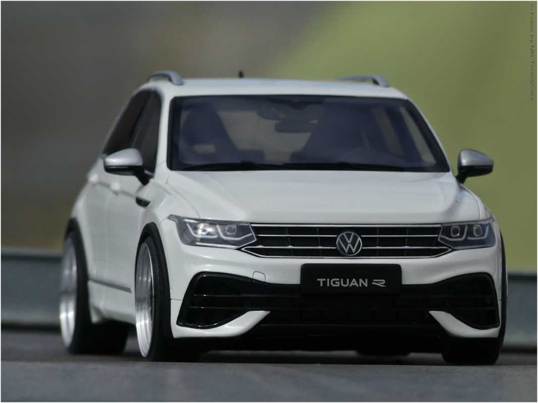 MB-TuningCars - 1:18 VW Tiguan R-Line in Weiß Edition mit MBTC Alu-Räder