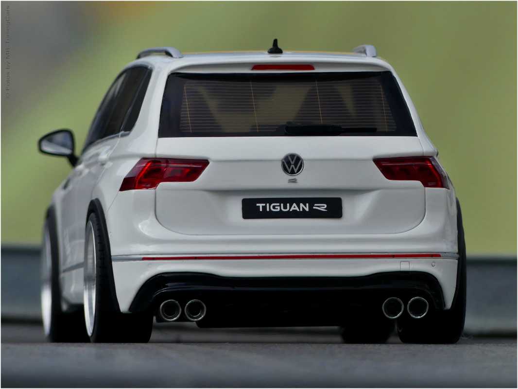 MB-TuningCars - 1:18 VW Tiguan R-Line in Weiß Edition mit MBTC Alu-Räder