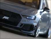 1:18 Tuning Audi RS4 ABT Nardo Grau Edition + BBS Alu-Felgen