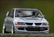 1:18 Mitsubishi Lancer Evo 8 MR FQ-400 Silber