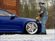 1:18 Audi RS6 C8 Avant Tribute Edition 2020 - Norago Blau -