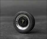1:18 VW Caddy Black Edition BBS Felgensatz